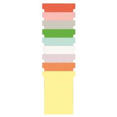 NOBO T-kártya tervezőtáblához, 3-as méret, NOBO, kék