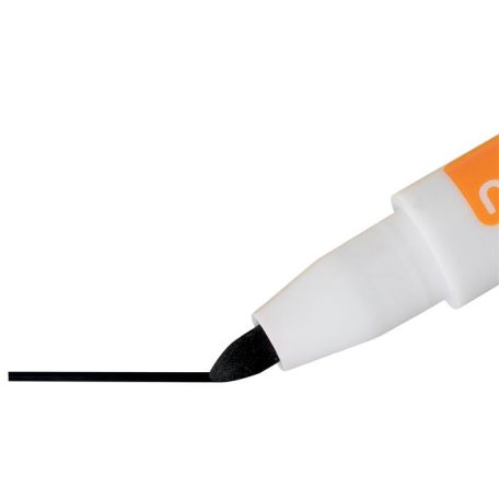 NOBO Táblamarker, kúpos hegyű, 2 mm, mágneses kupakkal, NOBO, fekete