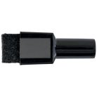 NOBO Táblamarker, kúpos hegyű, 2 mm, mágneses kupakkal, NOBO, fekete