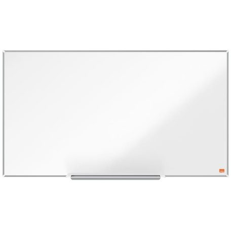 NOBO Fehértábla, zománcozott, mágneses, széles képarány, 40"/89x50cm, alumínium keret, NOBO "Impression Pro"