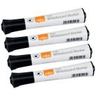 NOBO Táblamarker, kúpos hegyű, 2 mm, 10 db, NOBO "Glide", fekete