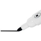 NOBO Táblamarker, kúpos hegyű, 2 mm, 10 db, NOBO "Glide", fekete