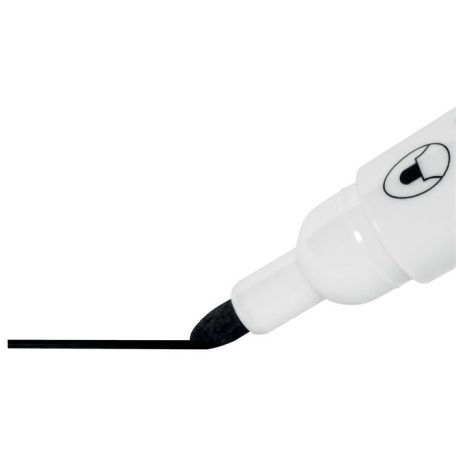 NOBO Táblamarker, kúpos hegyű, 2 mm, 10 db, NOBO "Glide", fekete