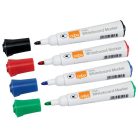 NOBO Táblamarker, kúpos hegyű, 2 mm, 10 db, NOBO "Glide", vegyes