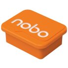 NOBO Mágnesek fehértáblához 4 db, NOBO narancs