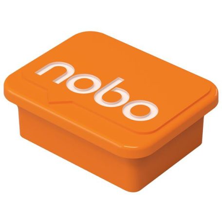 NOBO Mágnesek fehértáblához 4 db, NOBO narancs