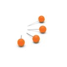 NOBO Térképtű, gömb fejű,100 db, NOBO narancs