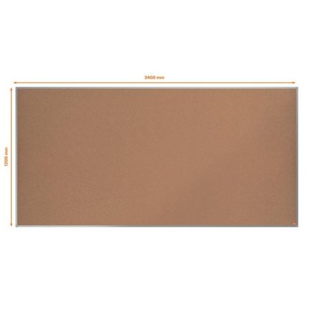 NOBO Parafatábla, 240x120 cm, alumínium keret, NOBO "Essence"