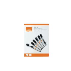   NOBO Táblamarker, folyékonytintás, kúpos, 1-3 mm, NOBO, fekete