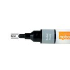 NOBO Táblamarker, folyékonytintás, kúpos, 1-3 mm, NOBO, vegyes színek