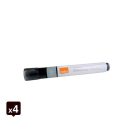 NOBO Táblamarker, vágott hegyű, 4 mm, NOBO, 4 különböző szín