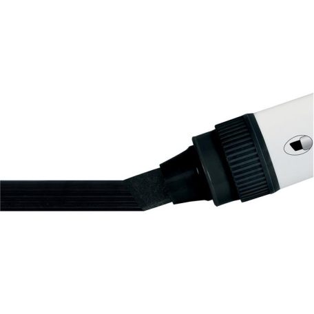 NOBO Táblamarker, jumbo méret, vágott hegyű, 10 mm, NOBO "Glide", fekete