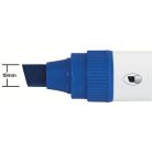 NOBO Táblamarker, vágott hegyű, 10 mm, NOBO "Glide", kék