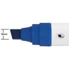 NOBO Táblamarker, vágott hegyű, 10 mm, NOBO "Glide", kék