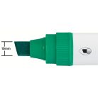 NOBO Táblamarker, vágott hegyű, 10 mm, NOBO "Glide", zöld