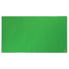   NOBO Textiltábla, széles képarány, 40"/89x50cm, alumínium keret, NOBO "Impression Pro", zöld