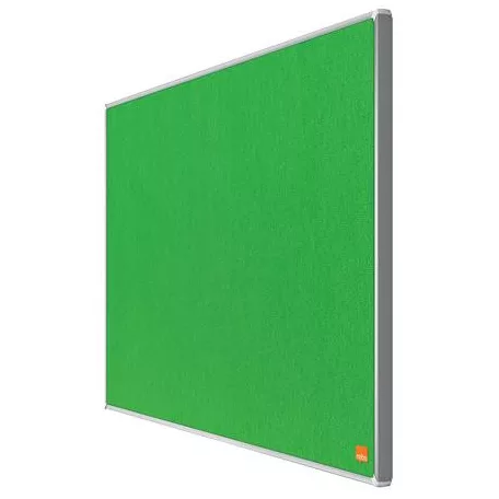 NOBO Textiltábla, széles képarány, 40"/89x50cm, alumínium keret, NOBO "Impression Pro", zöld