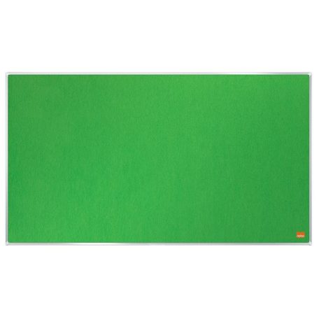 NOBO Textiltábla, széles képarány, 70"/155x87 cm, alumínium keret, NOBO "Impression Pro", zöld