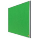 NOBO Textiltábla, széles képarány, 70"/155x87 cm, alumínium keret, NOBO "Impression Pro", zöld
