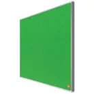 NOBO Textiltábla, széles képarány, 70"/155x87 cm, alumínium keret, NOBO "Impression Pro", zöld