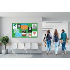 NOBO Textiltábla, széles képarány, 70"/155x87 cm, alumínium keret, NOBO "Impression Pro", zöld