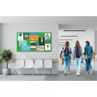 NOBO Textiltábla, széles képarány, 70"/155x87 cm, alumínium keret, NOBO "Impression Pro", zöld