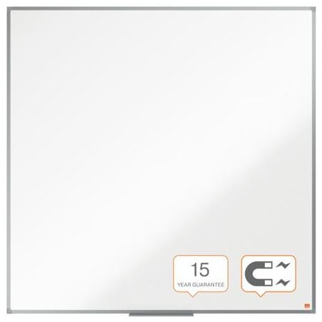 NOBO Fehértábla, mágneses, 120x120 cm, alumínium keret, NOBO "Essence"