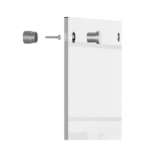 NOBO Emlékeztetőtábla, akril, fali, 30x30 cm, NOBO "Home", átlátszó