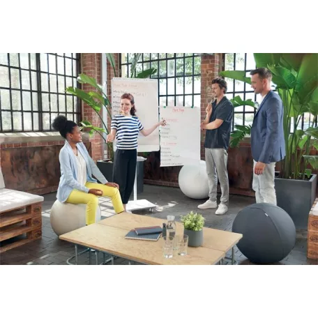 NOBO Flipchart papír, kétoldalas, sima/kockás, 580X810mm, 50 lap, NOBO