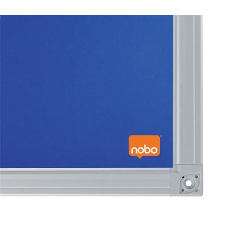 NOBO Üzenőtábla, aluminium keret, 60x45 cm, NOBO "Essentials", kék