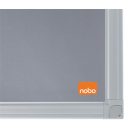 NOBO Üzenőtábla, alumínium keret, 60x45 cm, NOBO "Essentials", szürke