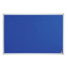   NOBO Üzenőtábla, alumínium keret, 90x60 cm, NOBO "Essentials", kék