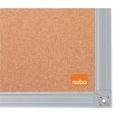 NOBO Parafatábla, 60x45 cm, alumínium keret, NOBO "Essentials"