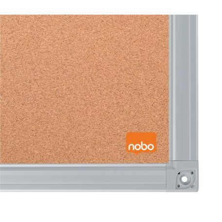 NOBO Parafatábla, 60x45 cm, alumínium keret, NOBO "Essentials"