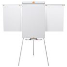 NOBO Flipchart tábla, mágneses felület, 2 db segédkarral, 68x100,5 cm, NOBO "Essentials", fehér