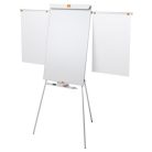 NOBO Flipchart tábla, mágneses felület, 2 db segédkarral, 68x100,5 cm, NOBO "Essentials", fehér