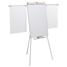 NOBO Flipchart tábla, mágneses felület, 2 db segédkarral, 68x100,5 cm, NOBO "Essentials", fehér