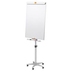   NOBO Flipchart tábla, mobil, mágneses felület, 68x100,5 cm, NOBO "Essentials", fehér