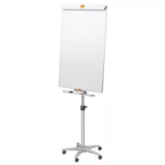  NOBO Flipchart tábla, mobil, mágneses felület, NOBO "Essentials", fehér