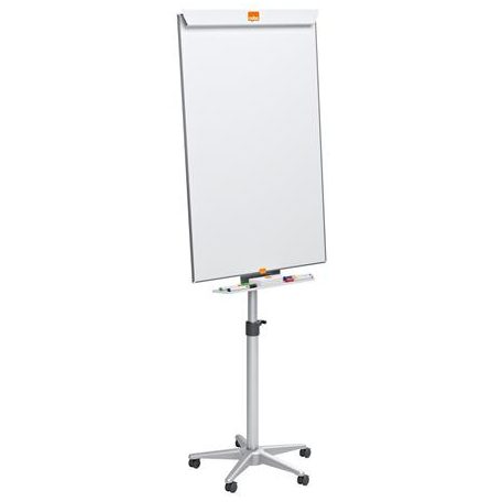 NOBO Flipchart tábla, mobil, mágneses felület, NOBO "Essentials", fehér