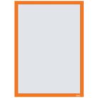 NOBO Posztertábla, fali, A3 méret, műanyag keret, 2 db, NOBO, narancs