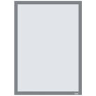 NOBO Posztertábla, fali, A3 méret, műanyag keret, 2 db, NOBO, ezüst