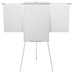   NOBO Flipchart tábla, mágneses felület, 2 db segédkarral, 68,5x100 cm, NOBO "Impression Pro"