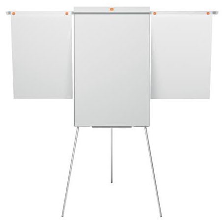 NOBO Flipchart tábla, mágneses felület, 2 db segédkarral, 68,5x100 cm, NOBO "Impression Pro"