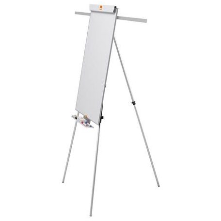NOBO Flipchart tábla, mágneses felület, 2 db segédkarral, 68,5x100 cm, NOBO "Impression Pro"