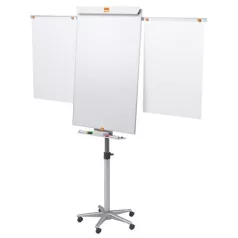   NOBO Flipchart tábla, mobil, mágneses felület, 2 db segédkarral, NOBO