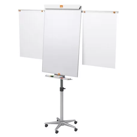 NOBO Flipchart tábla, mobil, mágneses felület, 2 db segédkarral, NOBO