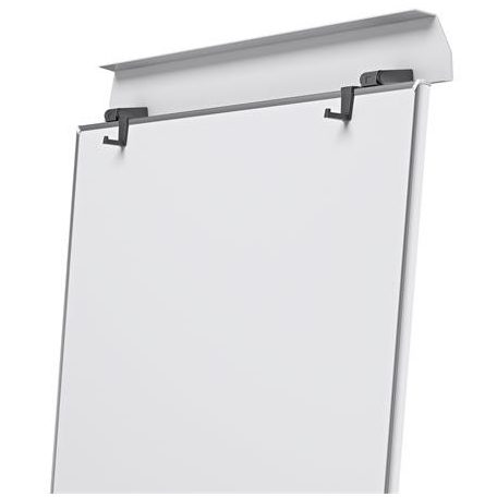 NOBO Flipchart tábla, mobil,  mágneses felület, 70x200 cm, NOBO "Impression Pro", fehér