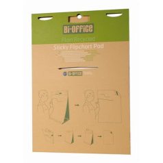 Asztali flipchart, öntapadó, 20 lap, 58,5x50 cm