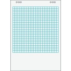   VICTORIA VISUAL Flipchart papír, sima, 65x95 cm, 5x20 lap, VICTORIA VISUAL